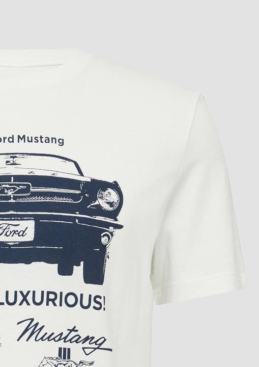 Actual product image S.Oliver T-Shirt Baumwoll-T-Shirt mit Ford®-Print (S)