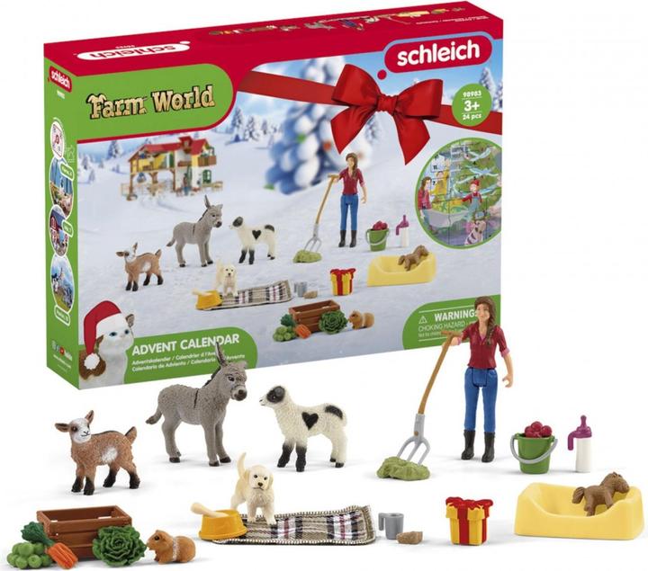 Actual product image Schleich Advent Calendar Farm World