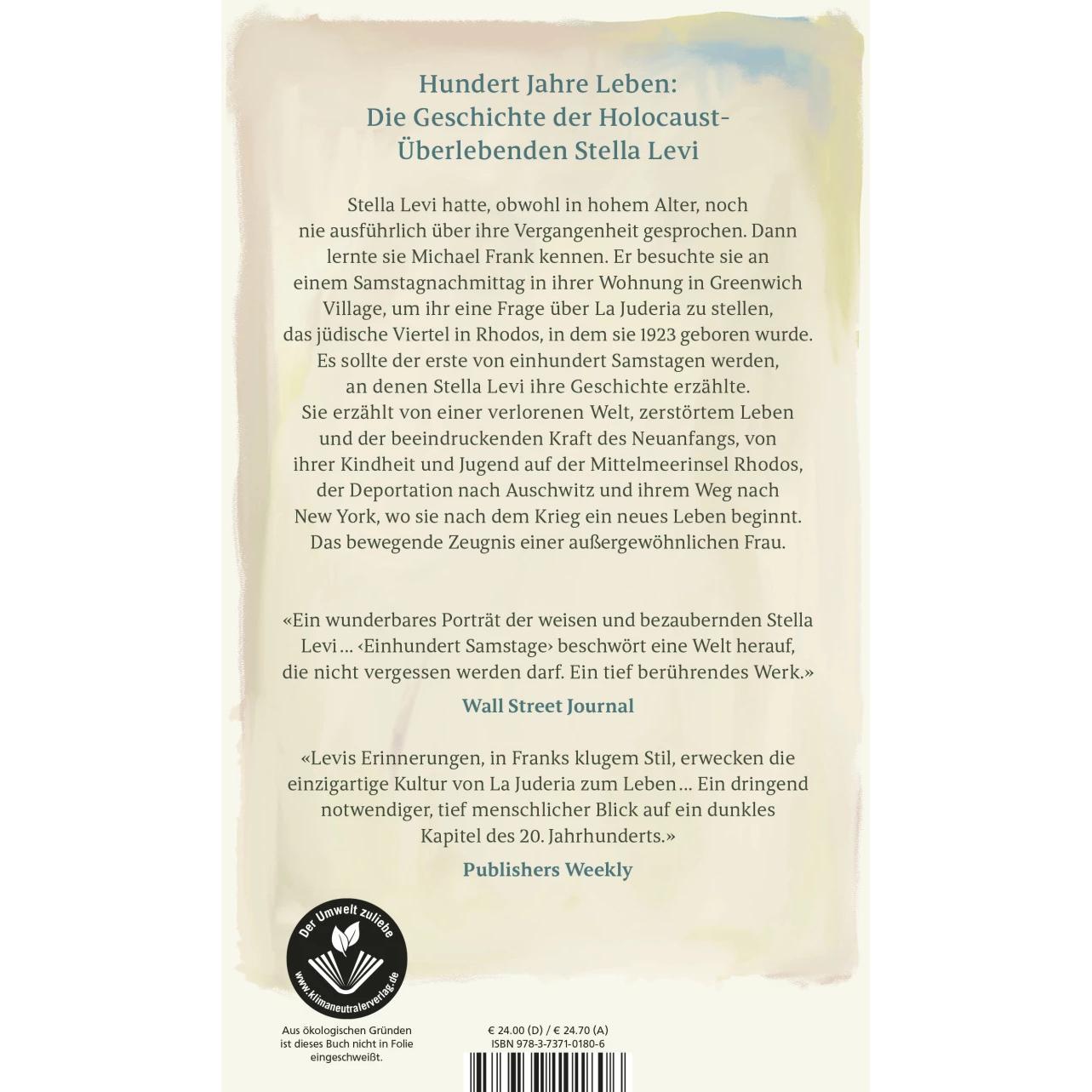 Thumbnail - Einhundert Samstage, Sachbücher von Michael Frank, Brigitte Jakobeit