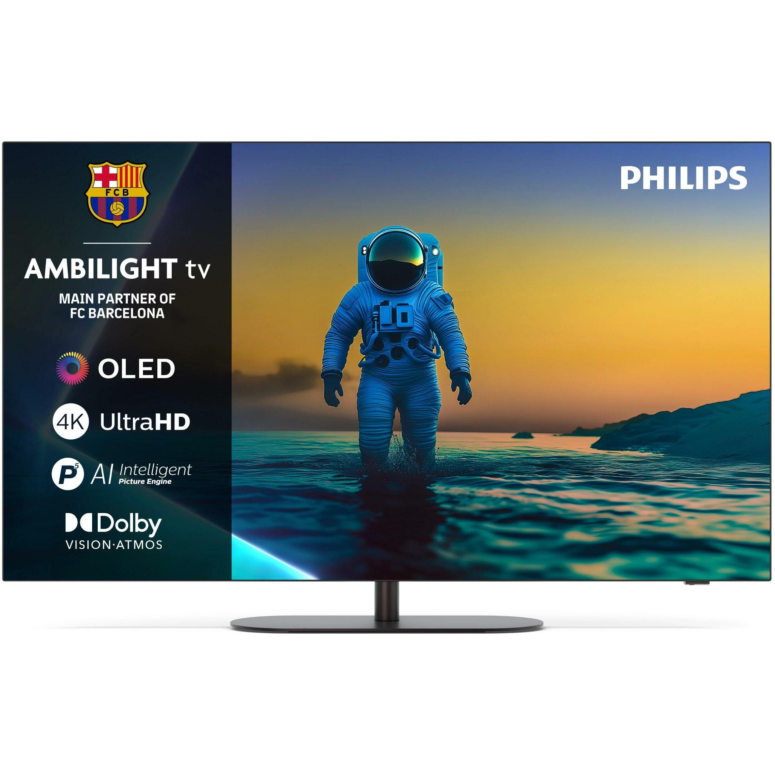 Philips 48OLED810/12 (48", OLED810, OLED, 4K, 2025), TV, Schwarz