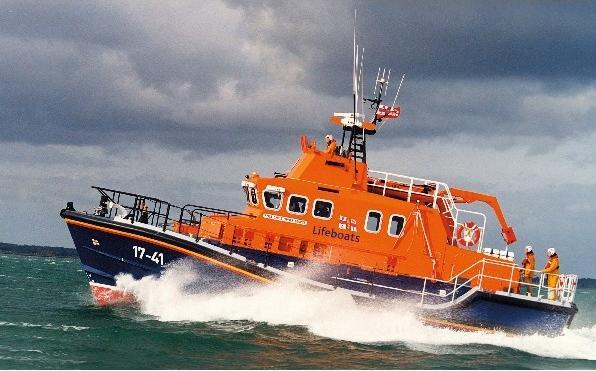 Actual product image Airfix Kit RNLI Severn Class Lifeboat 1:72