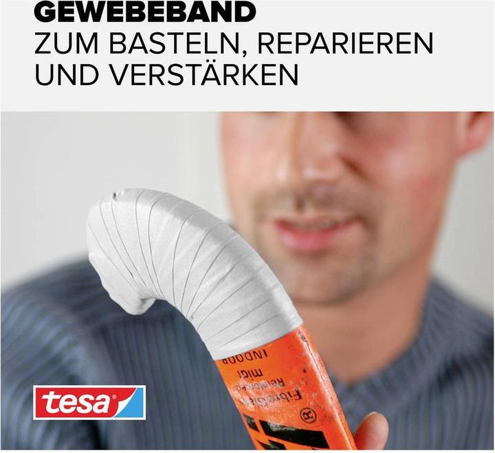 Actual product image tesa EXTRA POWER PERFECT fabric tape, fabric-reinforced duct tape (38 mm)