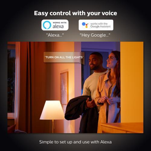 Productafbeelding Philips Hue Hue Wit & Kleur Ambiance BT (GU10, 5.70 W, 350 lm, 1 x, G)