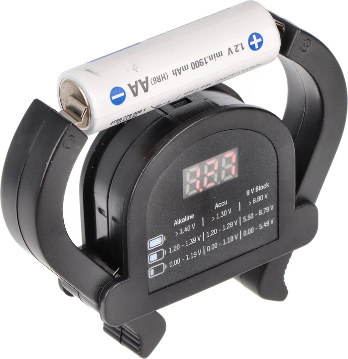 Actual product image Ansmann Battery tester