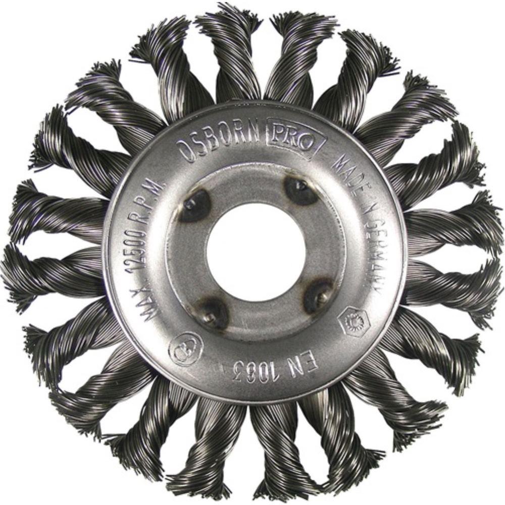 Thumbnail - Osborn, Schleifmittel, Rundbürste Ø 125 mm Drahtstärke 0,35 mm Stahl 13 mm 12500 min-¹