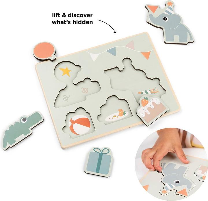 Image du produit Done by Deer Schichtenpuzzle Celebration