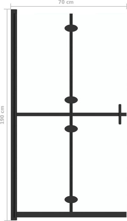 Immagine prodotto vidaXL Yan (190 cm, 110 cm, 190 cm)