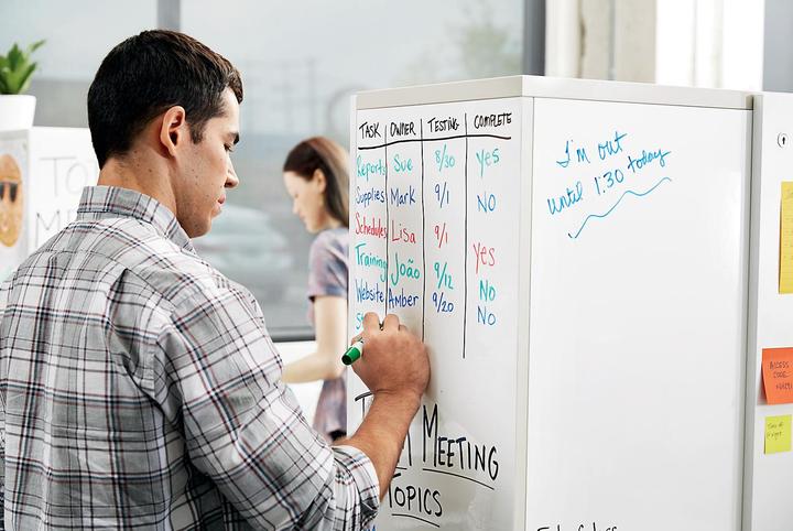 Produktbild Post-it Whiteboard Folie (90 x 120 cm)