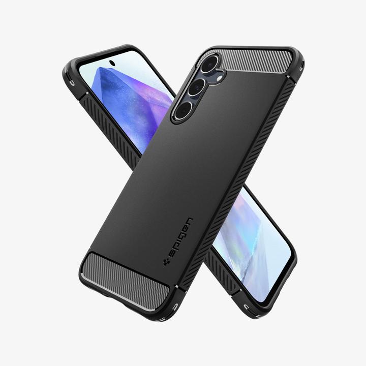 Actual product image Spigen Rugged Armor (Samsung Galaxy A55)