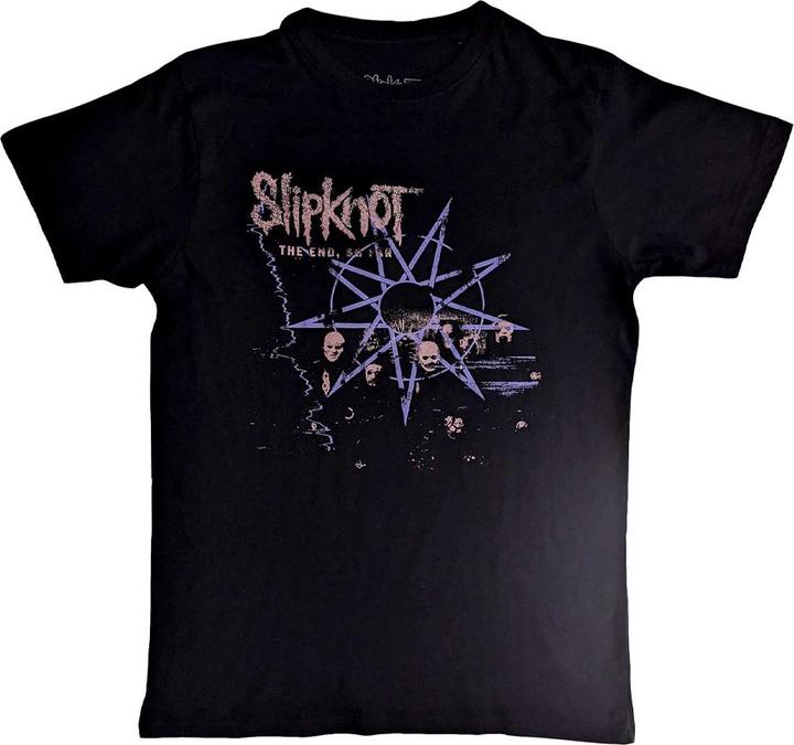 Image du produit Slipknot T-Shirt unisexe adulte avec photo du groupe The End, So Far (S)