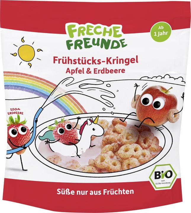 Image du produit Freche Freunde Petit-déjeuner Kringel Pomme & Fraise (125 g)