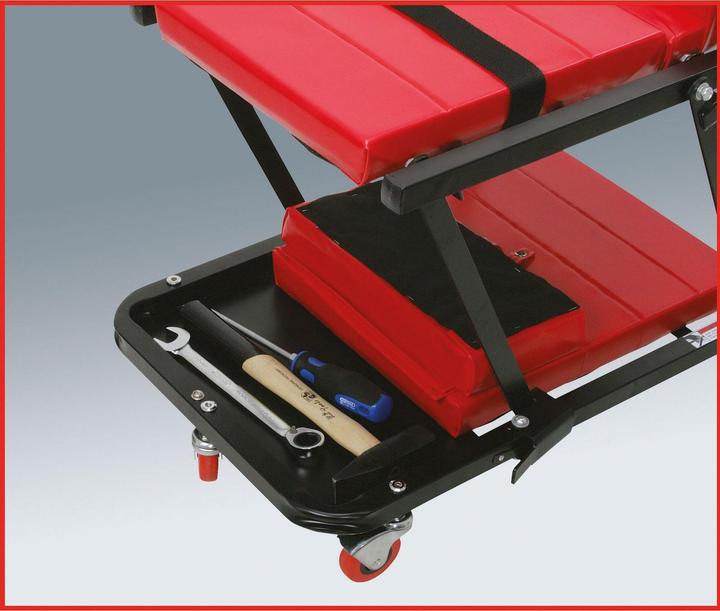 Actual product image KS Tools Drivable stretcher and folding seat, 1200x420mm