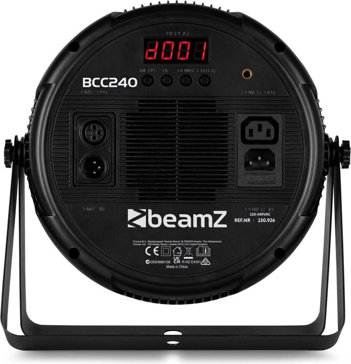 Image du produit BeamZ BCC240 Flat Par (4 W, LED)