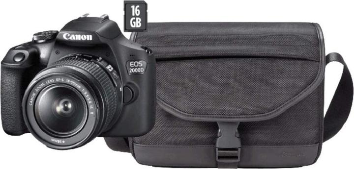 Actual product image Canon EOS 2000D (18 - 55 mm, 24.10 Mpx, APS-C / DX)