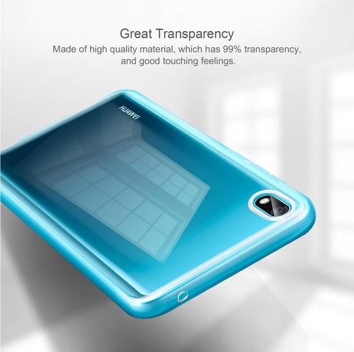 Actual product image Screenguard Huawei Y5 2019 Flexible TPU Clear Case (Huawei Y5 (2019))