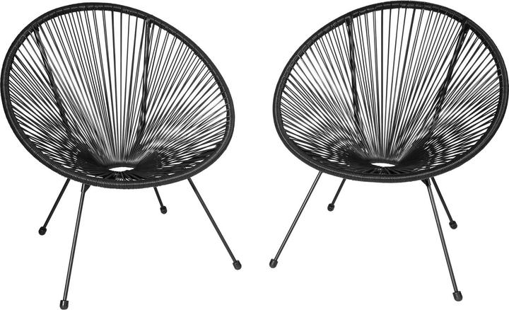 Actual product image tectake Santana (2 chairs, 1 table)