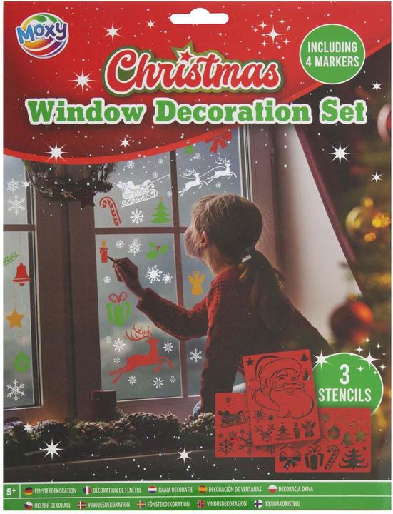 Produktbild Grafix Weihnachts-Fensterdekorationsset (3 Sticker)