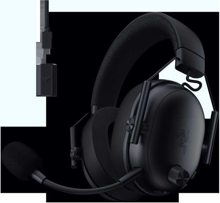 Actual product image Razer BlackShark V3 - Black (Cable, Wireless)