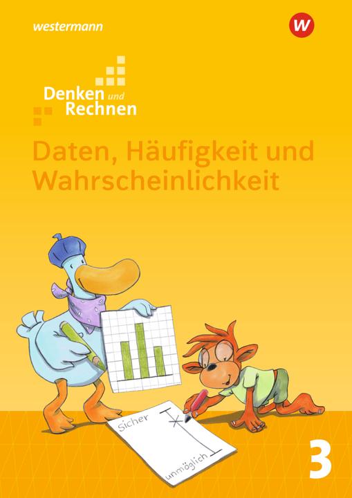 Produktbild Denken und Rechnen 3. Ausgabe 2017. Daten, Häufigkeit und Wahrscheinlichkeit. Zusatzmaterialien (Deutsch, Alexandra Weiss, Claudia Lack, Grit Susann Kurtzmann, Maria Wichmann, Roswitha Lammel, Sabine Altmann, Ute Hentschel, 2018)