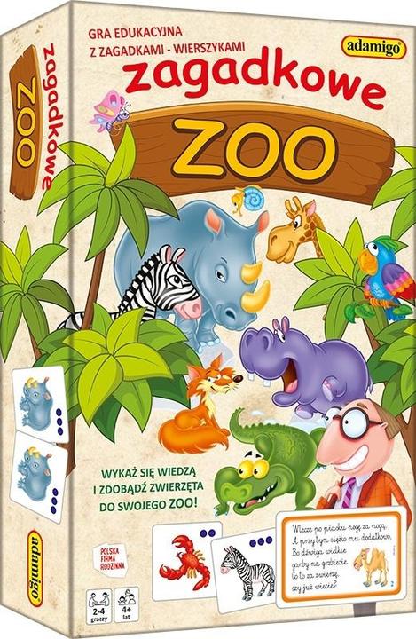 Actual product image Adamigo Zagadkowe ZOO - mini 07707 (Polish)