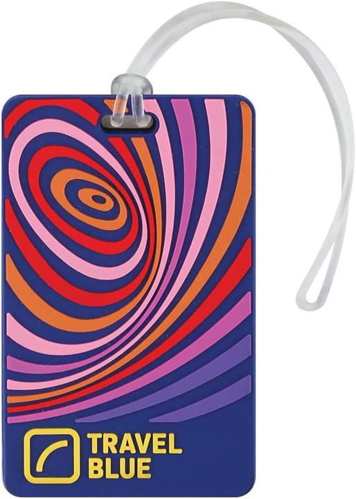 Actual product image Travel Blue Waves ID Tag (Locks & Trailers)