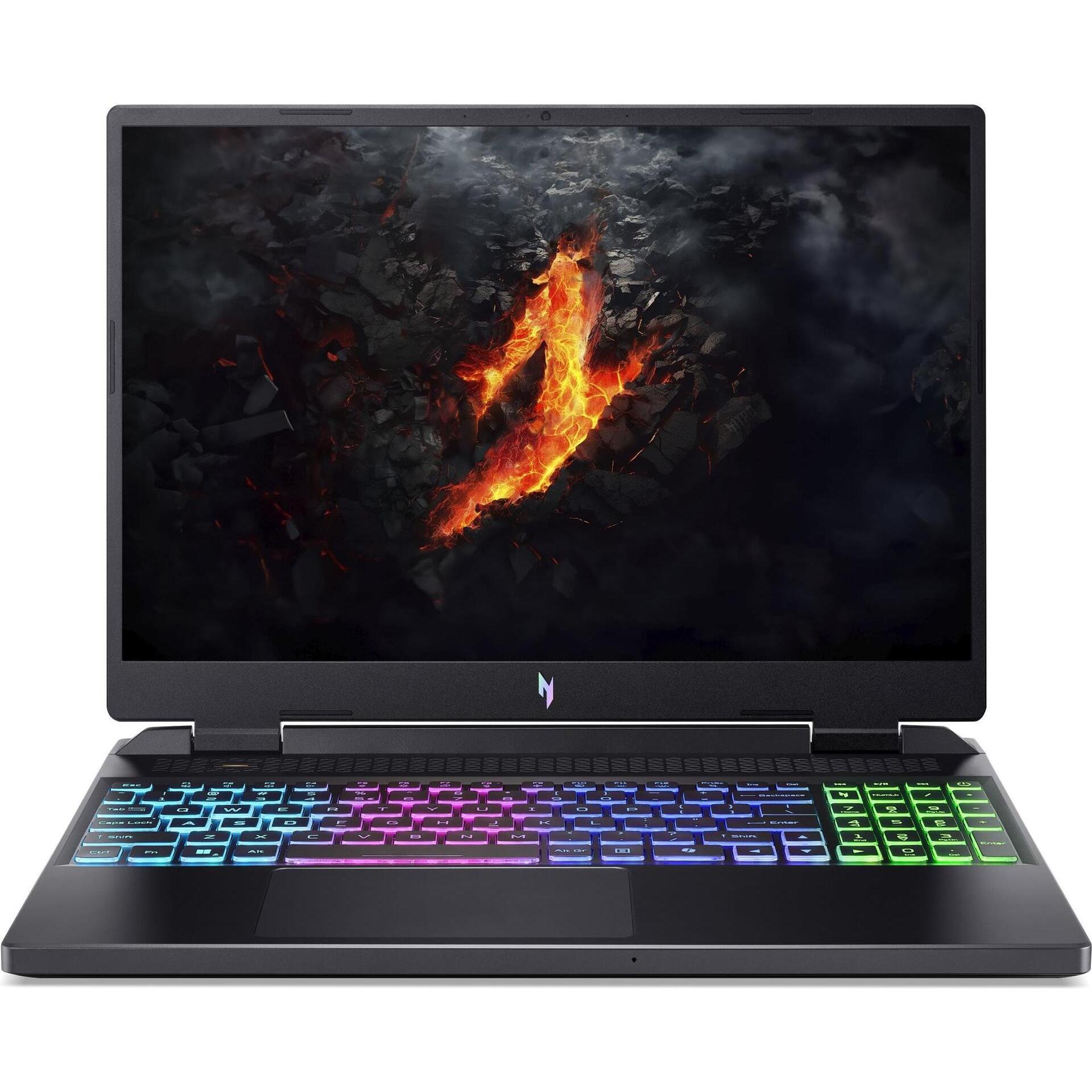 Acer Nitro 16 AN16-42 (16", AMD Ryzen 7 8845HS, 16 GB, 1000 GB, DE), Notebook, Schwarz