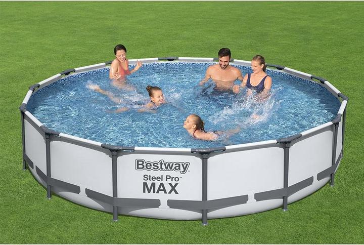 Immagine prodotto Bestway Steel Pro MAX Aufstellpool-Set 4 27 x 84 cm (427 x 84 cm)