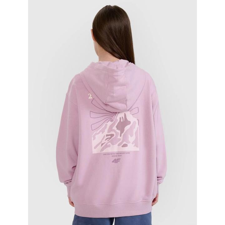 Produktbild 4F Mädchen-Sweatshirt mit Reissverschluss und Kapuze (122)