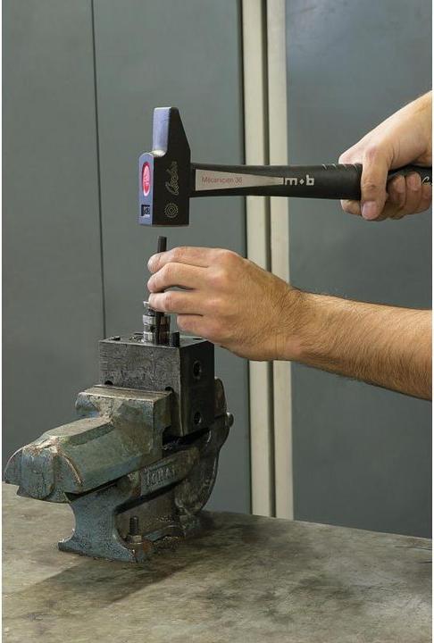 Actual product image MOB Carbon handle mechanic's claw hammer