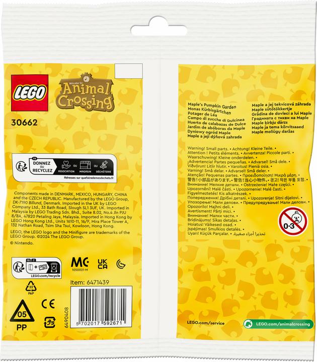 Image du produit Animal Crossing Le jardin de citrouilles de Mona (30662, LEGO Animal Crossing)