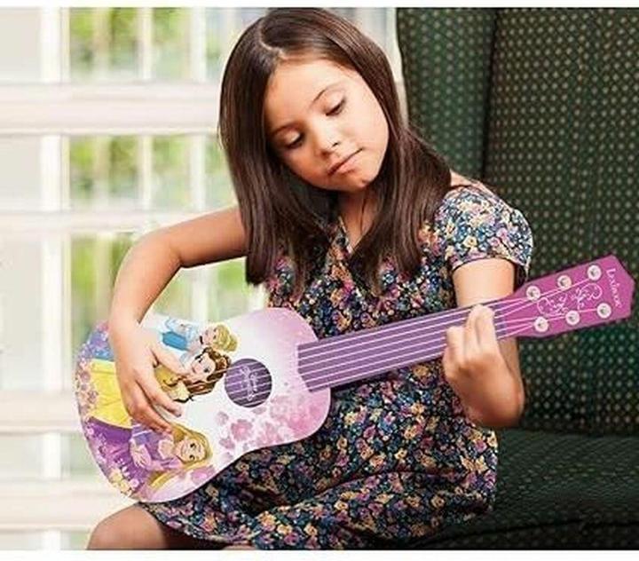 Produktbild Lexibook Disney Prinzessin Meine erste Gitarre 21 Zoll / 53cm (Multilingual)
