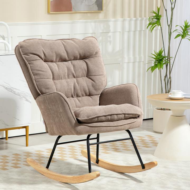 Image du produit Homcom Fauteuil à bascule