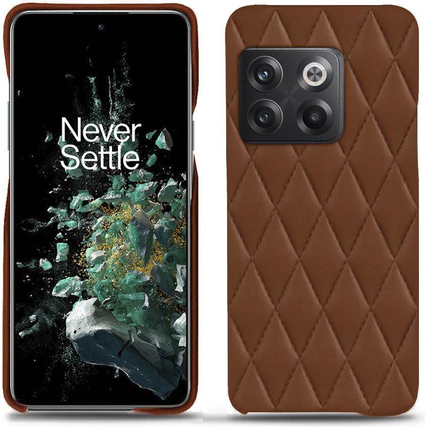 Noreve Lederschutzhülle (OnePlus 10T), Smartphone Hülle, Braun