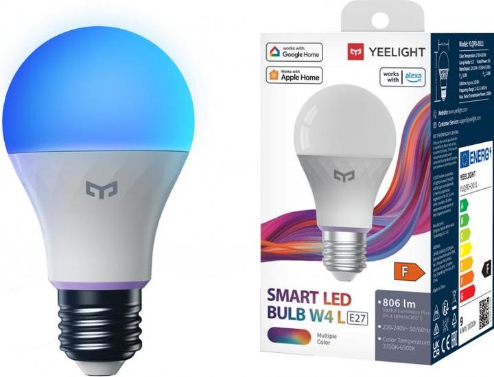 Produktbild Yeelight Inteligentna żarówka W4 E27 (kolor) 1szt (E27, 806 lm, 1 x)