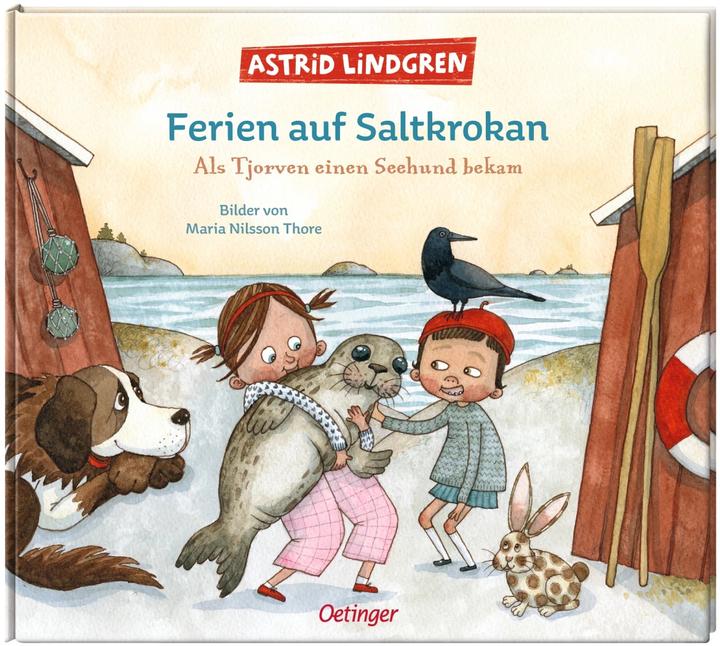 Actual product image Ferien auf Saltkrokan. Als Tjorven einen Seehund bekam (German, Astrid Lindgren, 2021)
