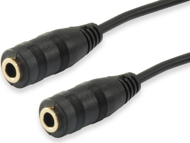 Productafbeelding equip Audio splitter Y-kabel (0.13 m, 3,5 mm aansluiting (AUX))