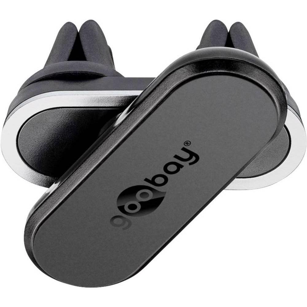 Goobay Doppelmagnethalter, Smartphone Halterung, Schwarz