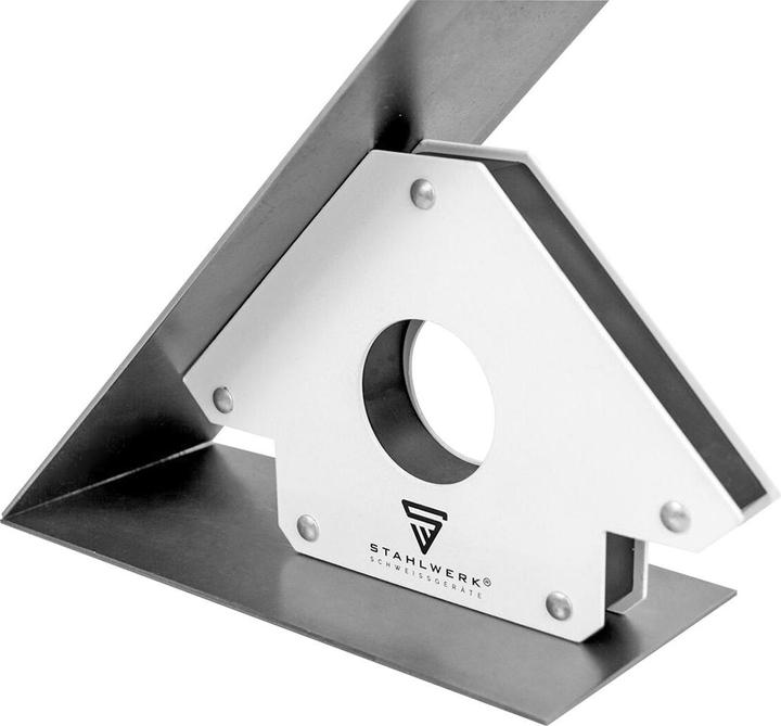 Produktbild Stahlwerk 4 x Magnet-Schweisswinkel 45° x 90° x 135°, 22,6 kg / 50 lbs 4er Set