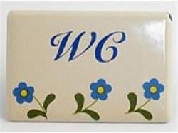 Immagine prodotto Münder WC, cartello adesivo per porta