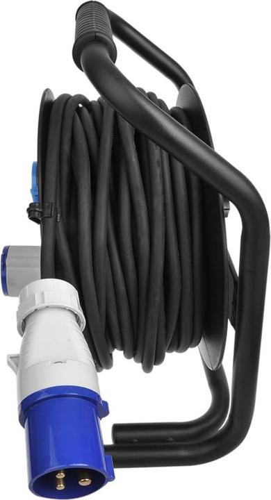 Produktbild ProPlus Kabeltrommel CEE (2x Schuko + 1xCEE) (25 m, 4.50 mm²)