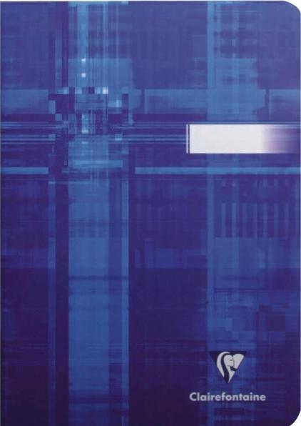 Actual product image Clairefontaine Note book with ruler (A5, Checked)