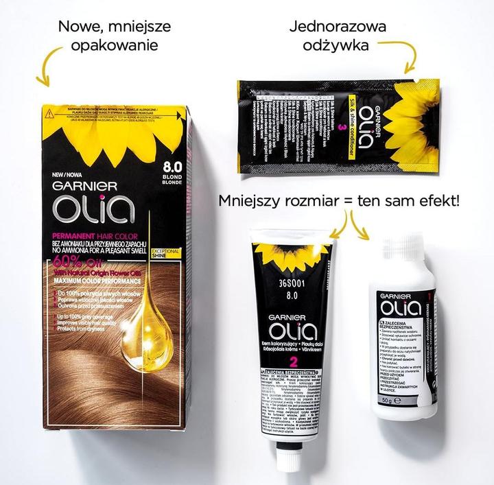 Image du produit Garnier Olia Hair Color 70 Dark Blond (70 Blond foncé)
