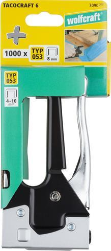 Actual product image wolfcraft 1 hand tacker set tacocraft 6, 1001 pcs.