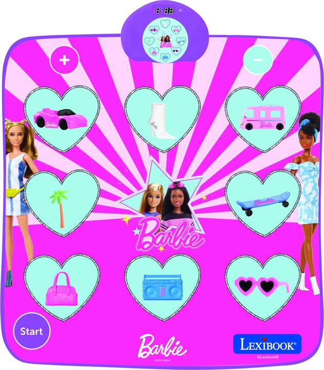 Image du produit Lexibook - Electronic, bluetooth and luminous dance mat Barbie (DM10BB)