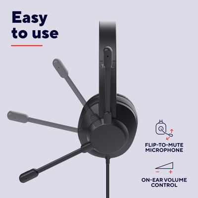 Produktbild Trust Ayda Max USB Stereo Headset (Kabelgebunden, USB-A)