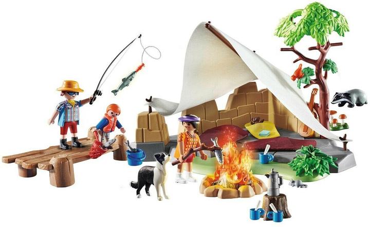 Produktbild Playmobil Familie beim Campingausflug (70743, Playmobil Family Fun)
