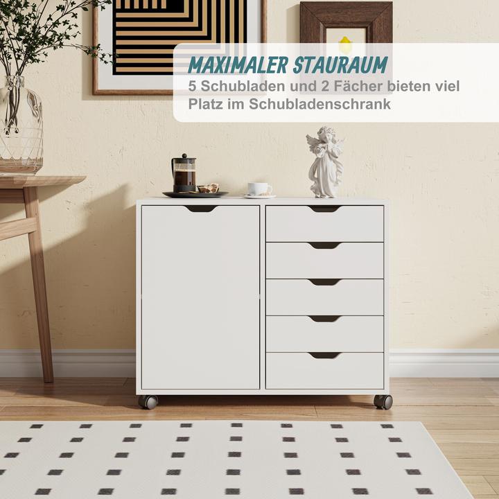 Produktbild Relaxdays Rollcontainer (78 x 40 x 65 cm)