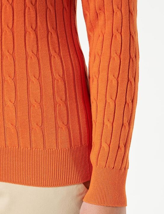 Produktbild GANT Maglione in Cotone Elasticizzato con Collo a C (L)