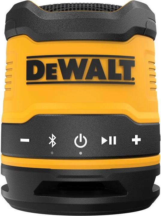 Image du produit DeWalt Haut-parleur portable de chantier 5W, Bluetooth (DCR009-XJ) IP67 (16 h, Fonctionnement sur piles)