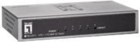 Produktbild LevelOne FEU-0511: 4+1x Switch, 100Mbit/s (5 Ports)
